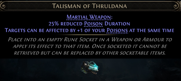 talisman of thruldana